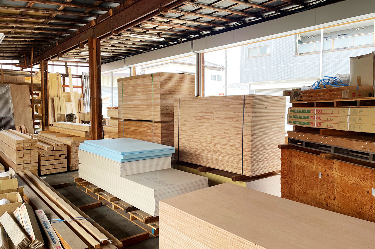 建築木材の販売 株式会社峰岸材木店